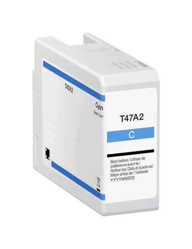 Compatible Epson T47A2 - C13T47A200 - Cyan