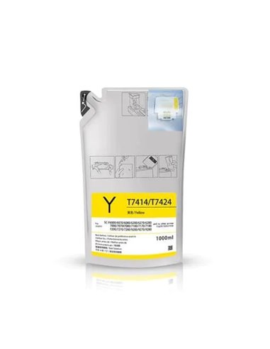 Compatible Epson T7414 - Encre Sublimation - C13T741400 - Jaune