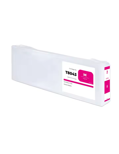 Compatible Epson T8043/T8243 - Magenta  - C13T804300/C13T824300 - Magenta