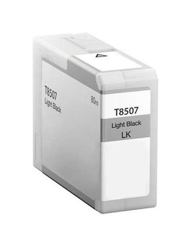 Compatible Epson T8507 - C13T850700 - Light Noir