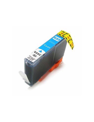 Compatible HP 655 - CZ110AE - Cyan