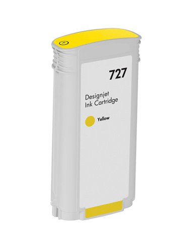 Compatible HP 727 - B3P21A/F9J78A - Jaune