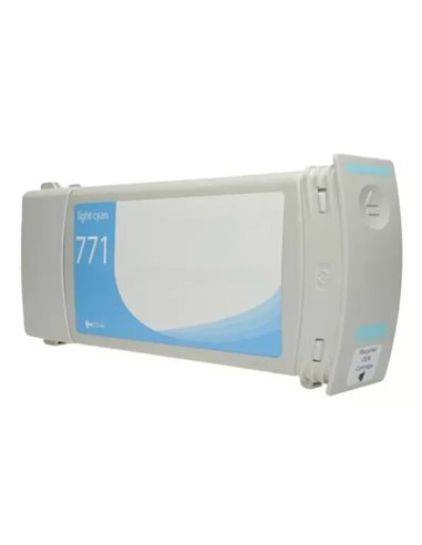 Compatible HP 771C - B6Y12A - Light Cyan