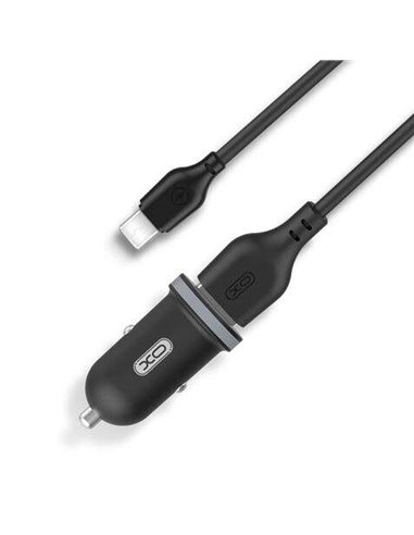 XO - Pack Chargeur Voiture TZ08 + Câble USB-A vers USB-C - 2 Ports USB