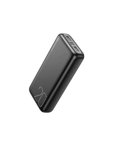 XO - Powerbank PR183 - 20000MAH - Indicateurs LED - Chargement Rapide - USB - Type C - Couleur Noir