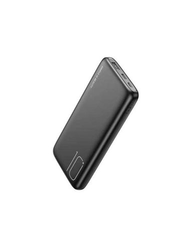 XO - Powerbank PR182 - 10000MAH - Indicateurs LED - Chargement Rapide - USB - Type C - Couleur Noir