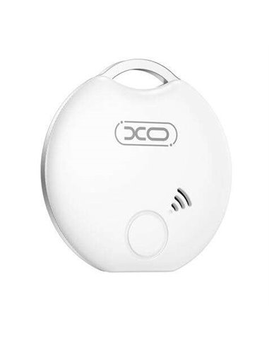 XO - Localisateur Anti-Perte Bluetooth - Dimensions 38,5x32,x8,5mm - Certifié Apple Mfi - Connexion avec Apple Find My App - Cou