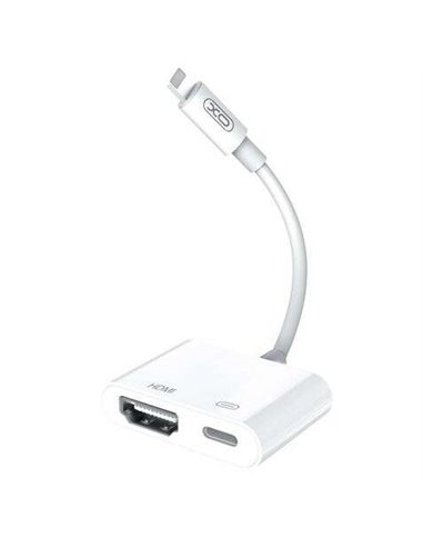 XO - Lightning Hub avec 1x HDMI et 1x USB-C