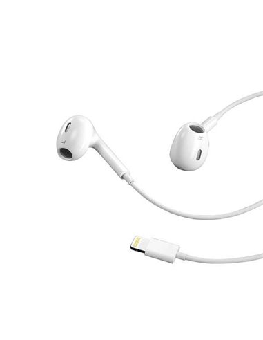 XO - Casque Lightning EP45 - Son de qualité - 1,2 m - Couleur Blanc