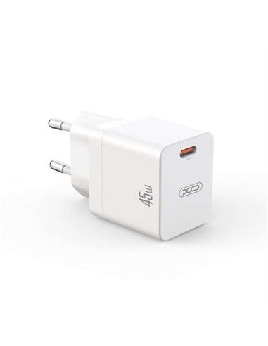 XO - Chargeur secteur CE09 45W Type C - Blanc