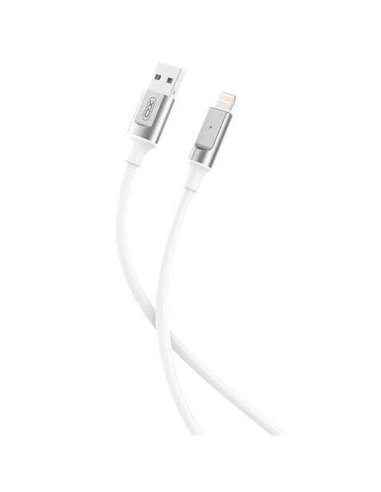 XO - Câble de charge rapide NB251 - vers USB - Lightning - 6A - 1m - Blanc