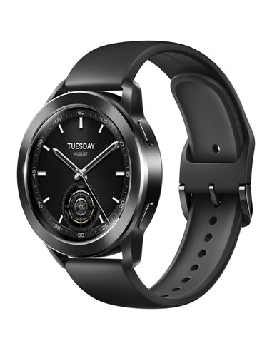 Xiaomi - Montre Smartwatch Watch S3 - Écran AMOLED 1,43" - Lunette en acier inoxydable - NFC, Bluetooth 5.2 - Autonomie jusqu'à 