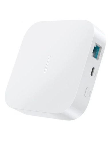 Xiaomi - Smart Home Hub 2 WiFi, Bluetooth et ZigBee - Port Ethernet - Jusqu'à 100 appareils - 128 Mo de mémoire