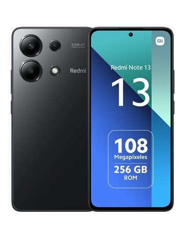 Xiaomi - Smartphone Redmi Note 13 Écran AMOLED 6,67" - 8 Go - 128 Go - Appareil photo principal 108MP - Batterie 5000 mAh - Pren