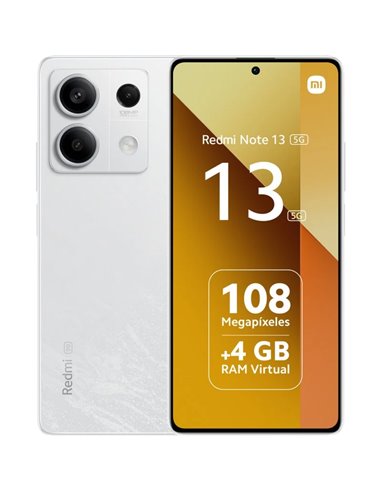 Xiaomi - Smartphone Redmi Note 13 5G Écran AMOLED 6,67" - 8 Go - 256 Go - Appareil photo principal 108MP - Batterie 5000 mAh - P