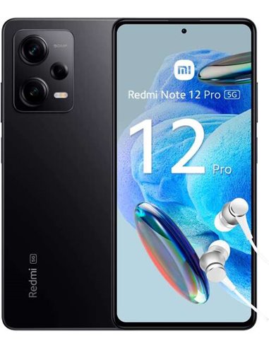 Xiaomi - Smartphone Redmi Note 12 Pro 5G Écran Amoled 6,67" FHD+ 120 Hz - 8 Go - 256 Go - Triple Caméra 50MP - Batterie 5000mAh 