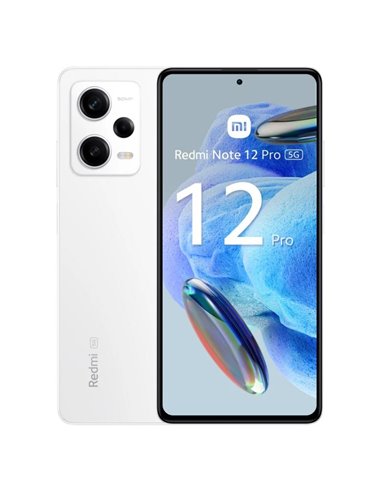 Xiaomi - Smartphone Redmi Note 12 Pro 5G Écran AMOLED 6,67" FHD+ - 6 Go - 128 Go - Quad Caméra 108MP - Batterie 5000mAh - Charge