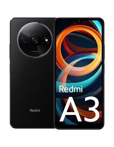 Xiaomi - Smartphone Redmi A3 6,52" - 3 Go - 64 Go - Appareil photo principal 8MP - Batterie 5000mAh