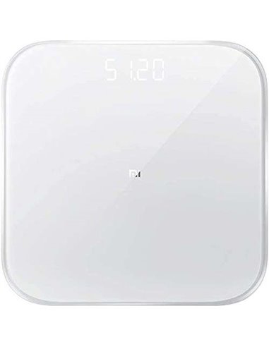 Xiaomi - Mi Smart Scale 2 Smart Scale Bluetooth 5.0 - Haute Précision - Écran LED - Couleur Blanc