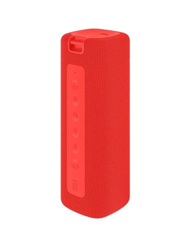 Xiaomi - Enceinte Mi Portable Bluetooth 5.0 16W - Autonomie jusqu'à 13h - Résistance à l'eau IPX7 - Mains libres - Couleur Rouge