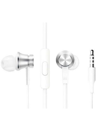 Xiaomi - Écouteurs intra-auriculaires Mi In-Ear Basic Silver Blanc