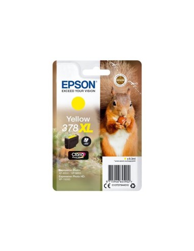 Epson T3794 - Epson 378XL - Ecureuil - Jaune - Cartouche d'encre Epson