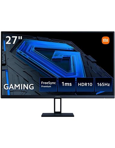 Xiaomi - Moniteur de jeu G27i LED IPS 27" Full HD 1080p 165 Hz FreeSync Premium - Réponse 1 ms - Format d'image 16:9 - Angle de 