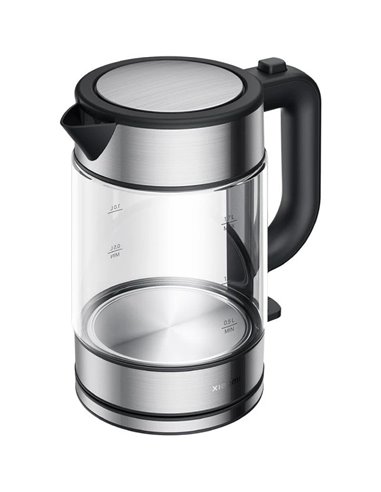 Xiaomi - Bouilloire électrique en verre Bouilloire électrique 2200W - Capacité 1,7L - Verre borosilicate - Filtre amovible - Cha