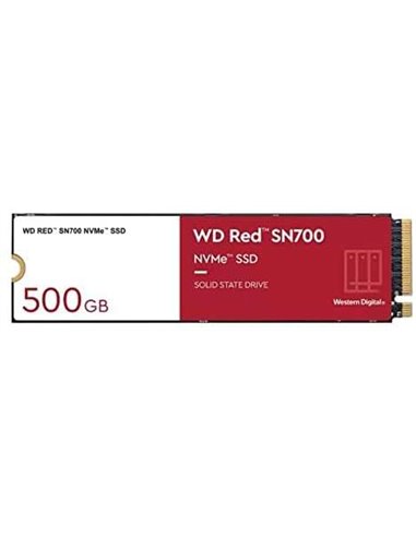 Western Digital - Disque dur solide SN700 rouge SSD 500 Go M2 NVMe PCIe 3.0