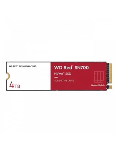 Western Digital - Disque dur solide SN700 rouge SSD 4 To M2 NVMe PCIe 3.0