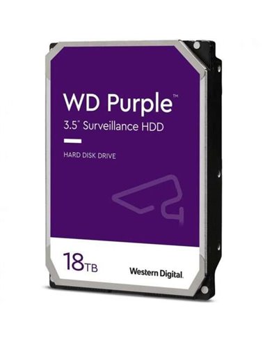 Western Digital - Disque dur interne violet 3,5" 18 To SATA3