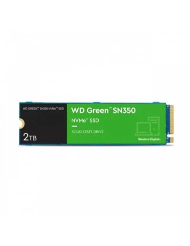 Western Digital - Disque dur solide vert SN350 SSD 2 To M2 NVMe PCIe