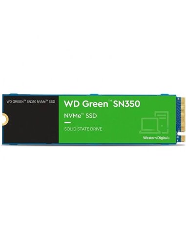 Western Digital - Disque dur solide vert SN350 SSD 1 To M2 NVMe PCIe