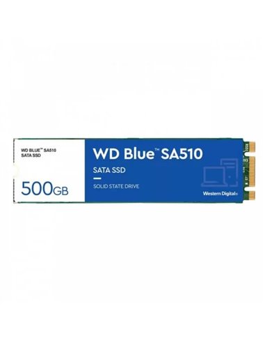 Western Digital - Disque dur solide SSD bleu SA510 500 Go M2 SATA 3