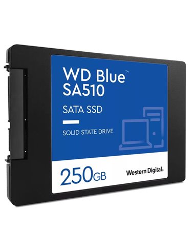 Western Digital - Disque dur solide SSD bleu SA510 250 Go SATA 3