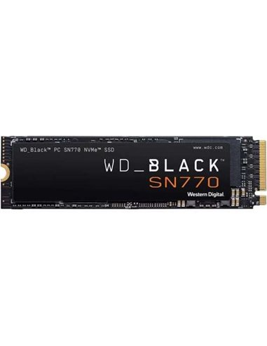 Western Digital - Disque dur solide SN770 noir SSD 500 Go M2 PCIe Gen4 NVMe