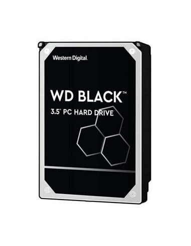 Western Digital - Disque dur interne noir 3,5" 4 To SATA3