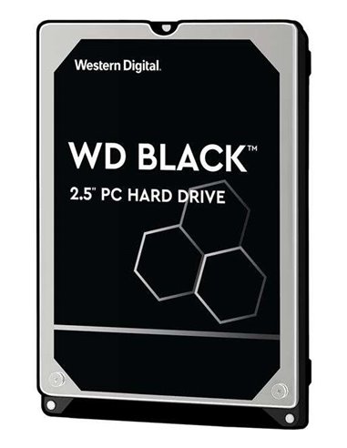 Western Digital - Disque dur interne noir 2,5" 2 To SATA3