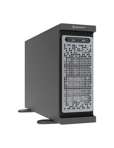 Unykach - Station de travail WS-SR630 et boîtier IDC Rack 4U ATX - Tailles de disque prises en charge 3,5", 2,5" - Filtre anti-p