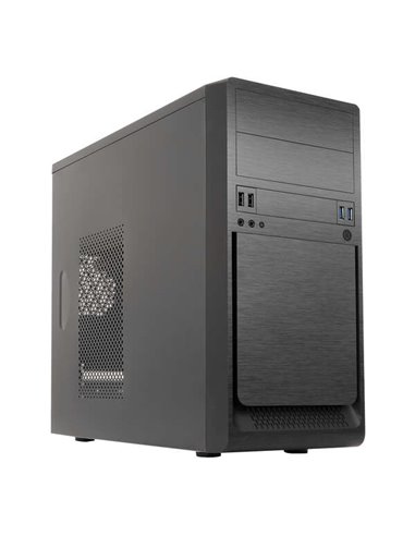 Unykach - Boîtier tour UK6023 U3 MicroATX - Alimentation 500 W incluse - Taille de disque prise en charge 3,5", 2,5" - USB-A 3.2