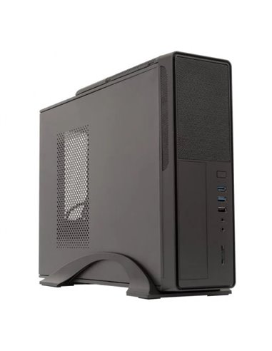 Unykach - UK2010 Boîtier tour ITX, MicroATX - Alimentation 450 W incluse - Taille de disque prise en charge 3,5", 2,5" - USB-A 3