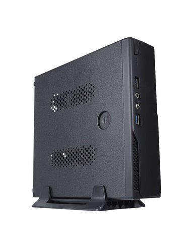 Unykach - Boîtier mini-tour UK1003 Mini-ITX - Alimentation 120 W incluse - Taille de disque 2,5" prise en charge - USB-A 3.2 et 