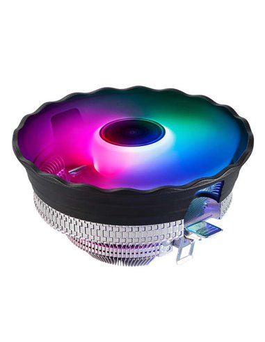 Unykach - Dissipateur thermique pour processeur compact Jotun DF 120 RGB 120 mm profil bas - Éclairage RVB - Vitesse max. 1600 t