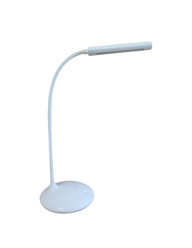 Lampe de bureau LED Unilux Nelly - Éclairage LED basse consommation - Design moderne et élégant - Hauteur et angle réglables - C