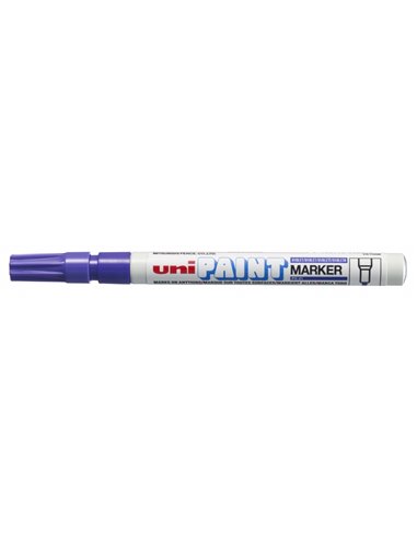 Uniball - Marqueur peinture PX-21 - Marqueur peinture - Pointe acrylique ogive 0,8-1,2 mm - Permanent sur toutes les surfaces - 