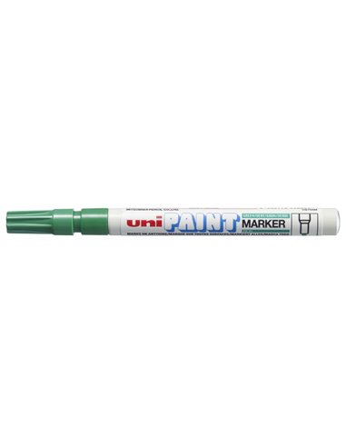 Uniball - Marqueur peinture PX-21 - Marqueur peinture - Pointe acrylique ogive 0,8-1,2 mm - Permanent sur toutes les surfaces - 