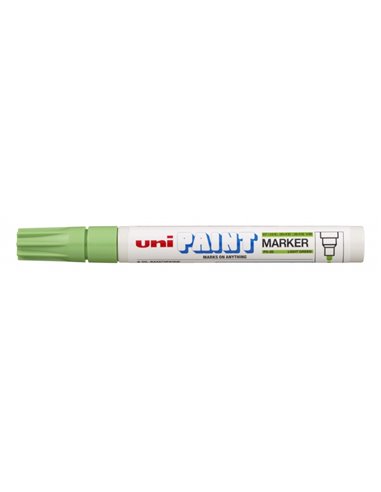 Uniball - Marqueur peinture PX-20 - Marqueur peinture - Pointe acrylique ogive 2,2-2,8 mm - Permanent sur toutes les surfaces - 