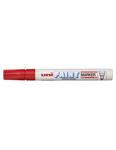 Uniball - Marqueur peinture PX-20 - Marqueur peinture - Pointe acrylique Bullet 2,2-2,8 mm - Permanent sur toutes les surfaces -