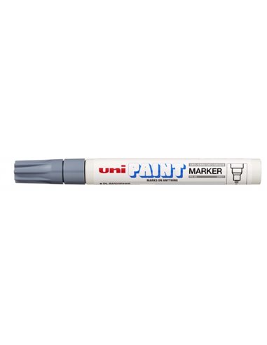 Uniball - Marqueur de peinture PX-20 - Marqueur de peinture - Pointe acrylique Bullet 2,2-2,8 mm - Permanent sur toutes les surf