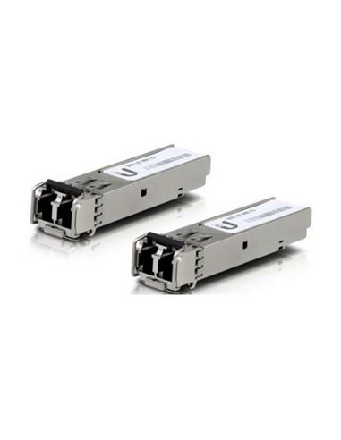 Ubiquiti - U Fiber Pack 2 unités Module émetteur-récepteur fibre optique 1250 Mbit/s SFP 850 nm Multimode 1G